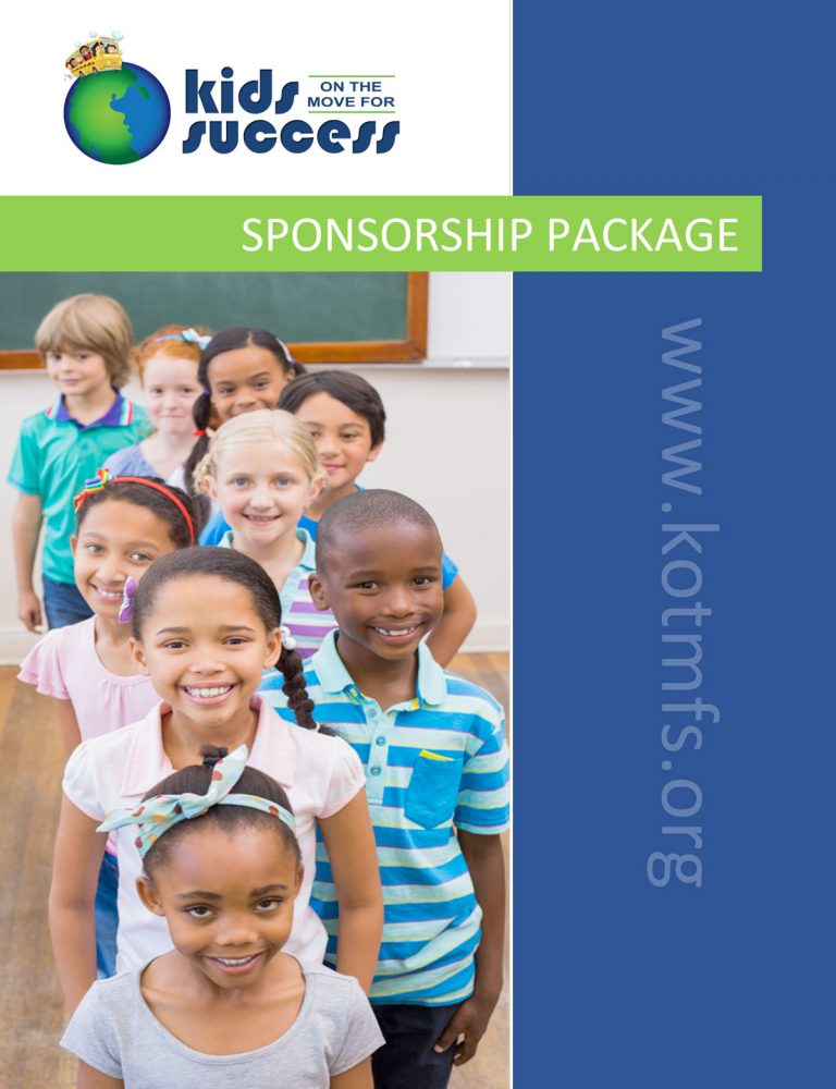 Sponsorship Package - Kids on the Move for Success